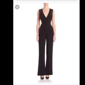 BCBG MAXAZRIA black pant suit jumper